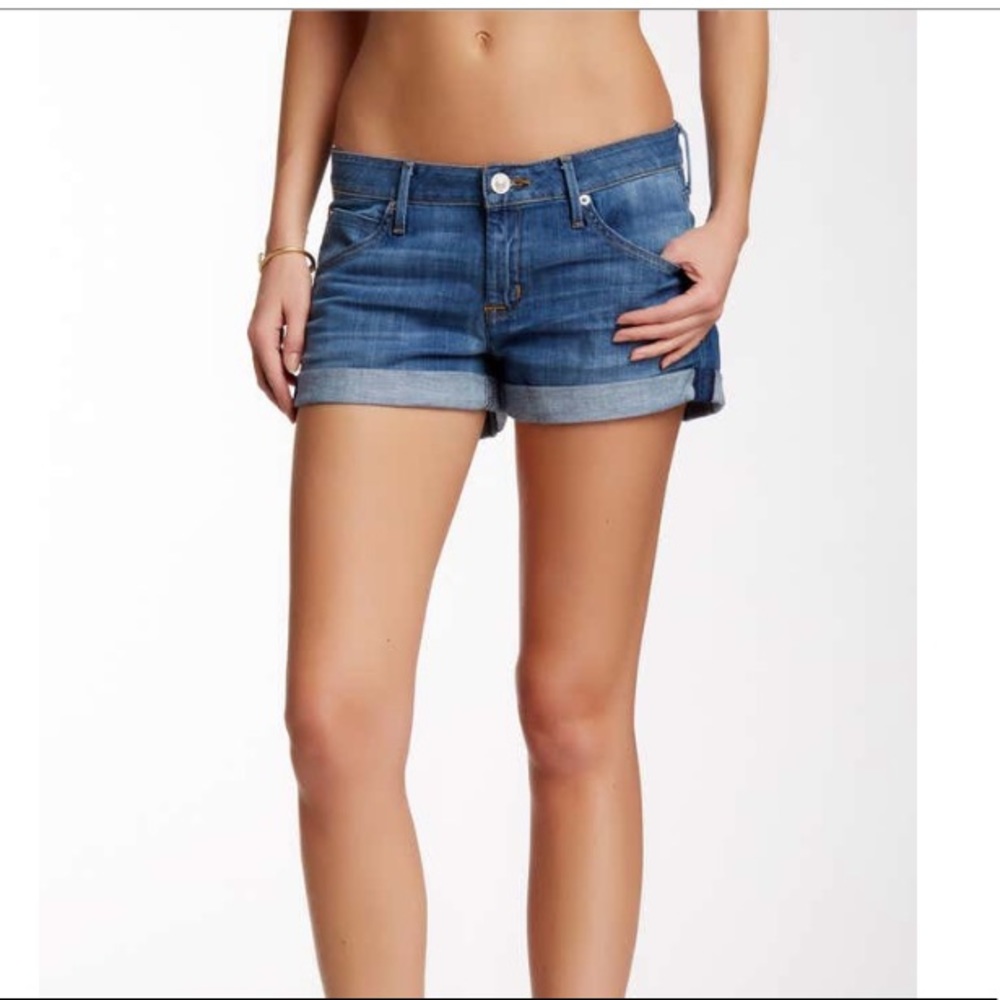 - Hudson Hampton cuffed short